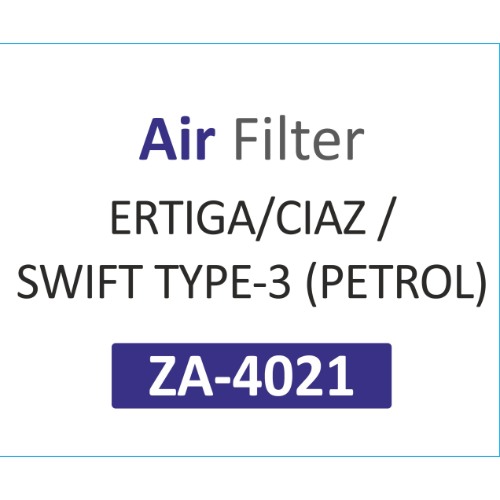 AIR FILTER | Suitable for: ERTIGA | CIAZ | SWIFT TYPE-3 (PETROL) - Image 2