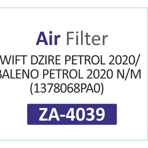 AIR FILTER | Suitable for: SWIFT DZIRE PETROL 2020 | BALENO PETROL 2020 N | M (1378068PA0) - Image 2