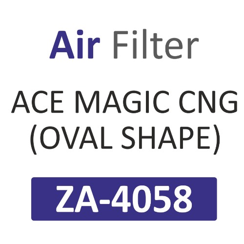AIR FILTER | Suitable for: ACE MAGIC CNG (OVAL SHAPE) - Image 2