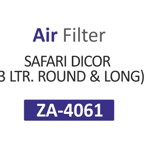AIR FILTER | Suitable for: SAFARI DICOR(3LTR. ROUND & LONG) - Image 2