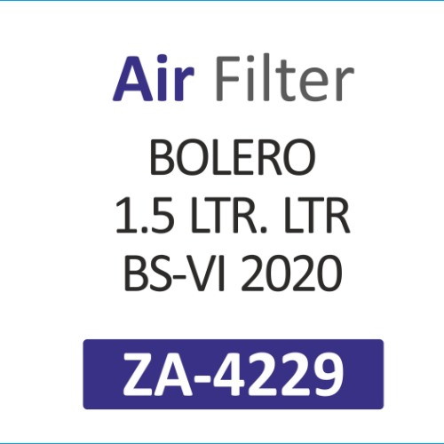 AIR FILTER | Suitable for: BOLERO 1.5 LtR. Ltr BS-VI 2020 - Image 2