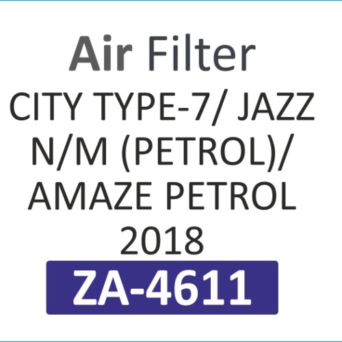 AIR FILTER | Suitable for: CITY TYPE-7 | JAZZ N | M (PETROL) | AMAZE PETROL 2018 - Image 2