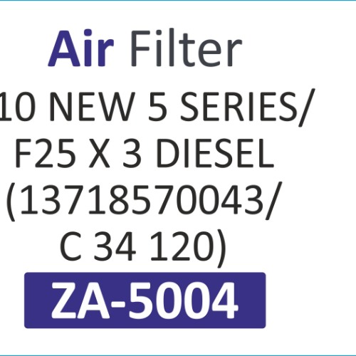 AIR FILTER | Suitable for: F10 NEW 5 SERIES | F25 X 3 DIESEL(13718570043 | C 34 120) - Image 2