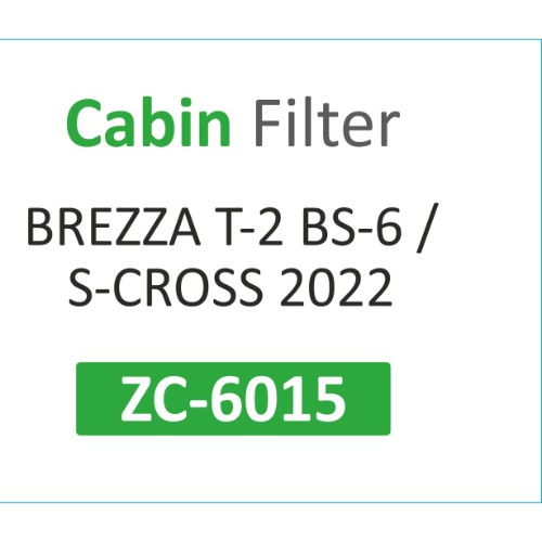CABIN FILTER | Suitable for: BREZZA T-2 BS-6 | SCROSS 2022 - Image 2