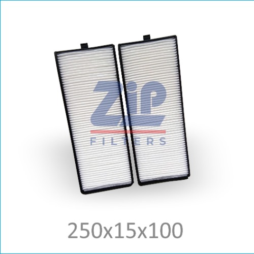 CABIN FILTER | Suitable for: GETZ(SET OF 2PCS) (PLASTIC CASING)