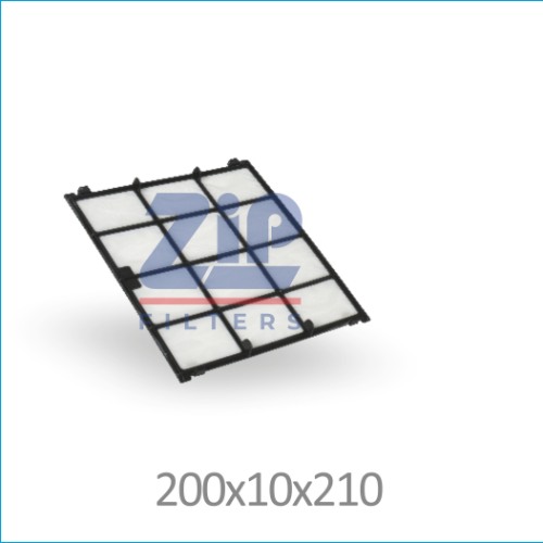 CABIN FILTER | Suitable for: VERNA FLUIDIC (PLASTIC NET)
