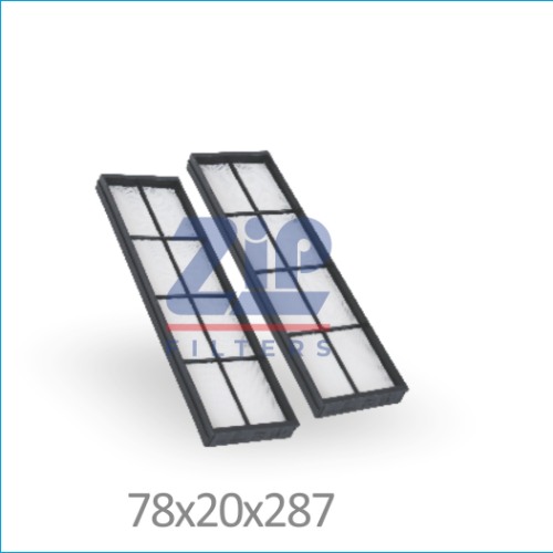 CABIN FILTER | Suitable for: i-20(SET OF 2PCS.) (PLASTIC NET)