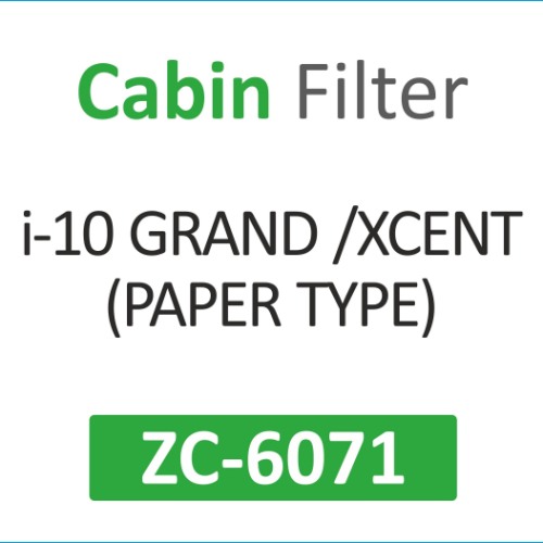 CABIN FILTER | Suitable for: i-10 GRAND | XCENT (PAPER TYPE) - Image 2