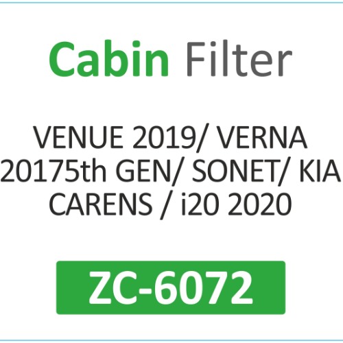CABIN FILTER | Suitable for: VENUE 2019 | VERNA 2017 5th GEN | SONET | KIA CARENS | i20 2020 - Image 2