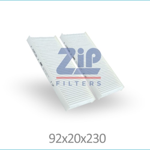 CABIN FILTER | Suitable for: KUV-100 (SET OF 2PCS)
