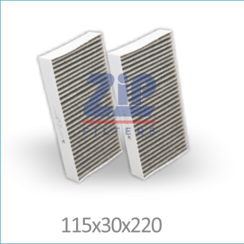 CABIN FILTER | Suitable for: CR-V (SET OF 2PCS.)