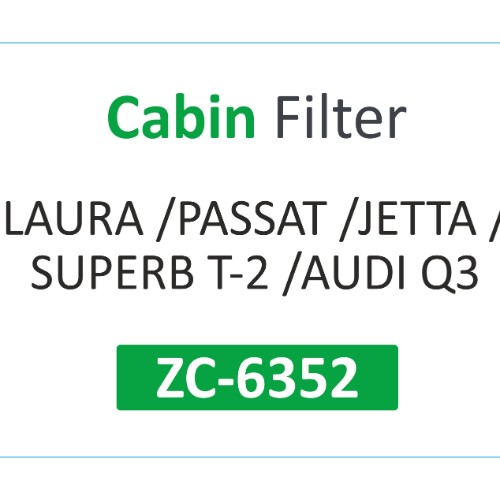 CABIN FILTER | Suitable for: LAURA | PASSAT | JETTA | SUPERB T-2 | AUDI Q3 - Image 2