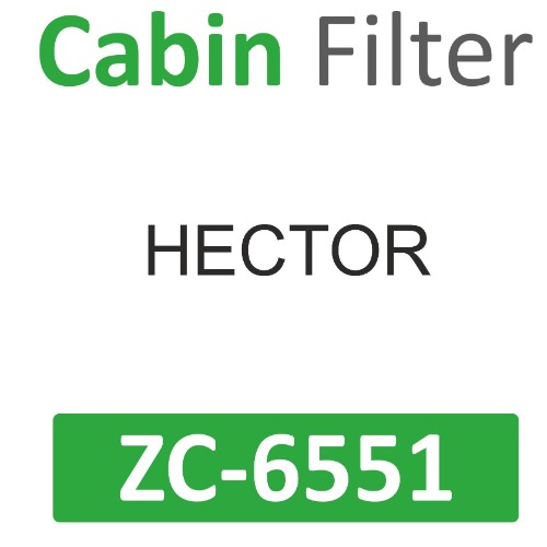 CABIN FILTER | Suitable for: HECTOR