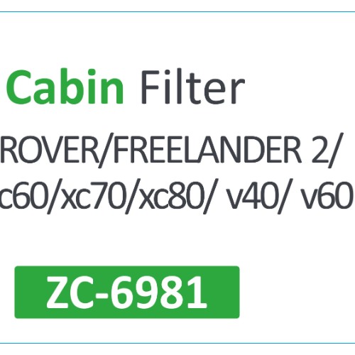 CABIN FILTER | Suitable for: RANGEROVER | FREELANDER 2 | VOLVOXc60 | Xc70 | Xc80 | v40 | v60 - Image 2
