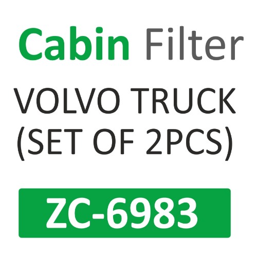 CABIN FILTER | Suitable for: VOLVO TRUCK(SET OF 2PCS) - Image 2