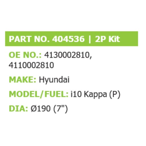 CLUTCH PLATE Suitable For: i10 Kappa (P) - Image 2