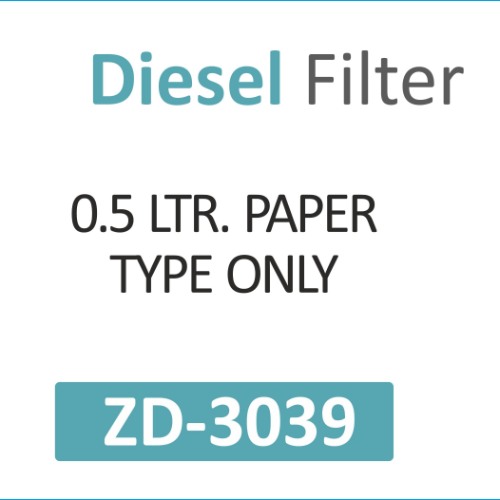 DIESEL FILTER | Suitable for: 0.5Ltr PAPER TYPE ONLY - Image 2