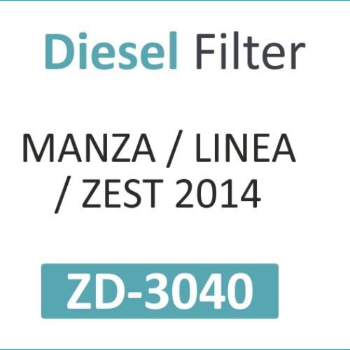 DIESEL FILTER | Suitable for: MANZA | LINEA | ZEST 2014 - Image 2