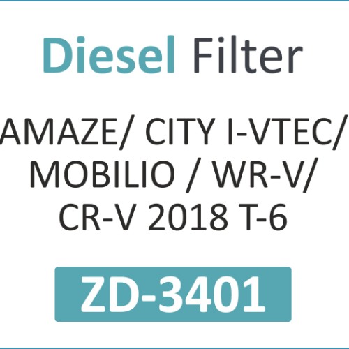 DIESEL FILTER | Suitable for: AMAZE | CITY I-VETC | MOBILO | WR-V | CR-V 2018 T-6 - Image 2