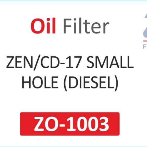 OIL FILTER | Suitable for: ZEN | CD-17 SMALL HOLE (DIESEL) - Image 2