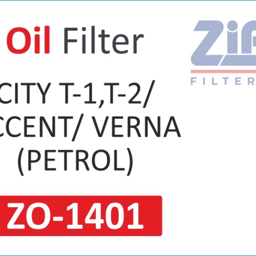 OIL FILTER | Suitable for: CITY T-1, T-2 | ACCENT | VERNA(PETROL) - Image 2