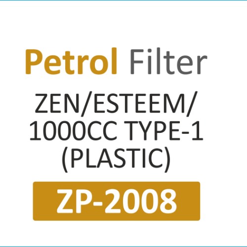 PETROL FILTER | Suitable for: ZEN | ESTEEM | 1000CC TYPE-1 (PLASTIC) - Image 2
