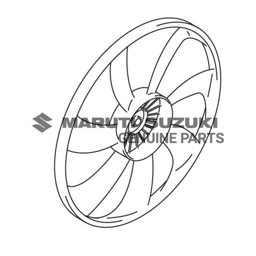 FAN_COOLING For BALENO |DZIRE|FRONX|SWIFT 
