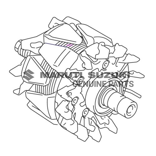 ROTOR ASSEMBLY For BALENO |BALENO|CIAZ|DZIRE|ERTIGA|FRONX|IGNIS
|JIMNY
|SCROSS
|SWIFT 
|VITARA BREZZA
|WAGONR 
