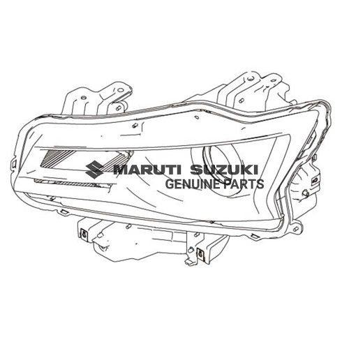 HEADLAMP ASSEMBLY_RIGHT HANDFor DZIRE 