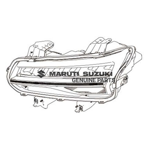 HEADLAMP ASSEMBLY_RIGHT HANDFor DZIRE 
