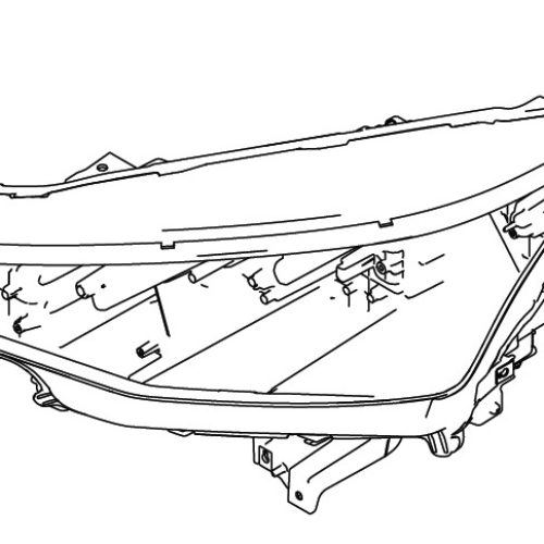 HEADLAMP ASSEMBLYLEFT HAND SIDEFor VICTORIS

