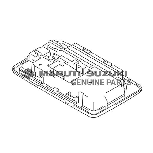 LAMP ASSY_ROOM(GRAY) For BALENO |BREZZA |FRONX|JIMNY
|VITARA BREZZA
