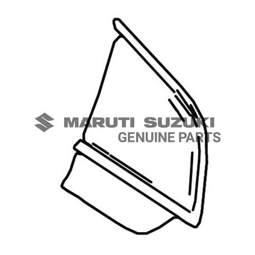 GARNISH_RIGHT(CHROME/BLACK) For BALENO |DZIRE|SWIFT 
