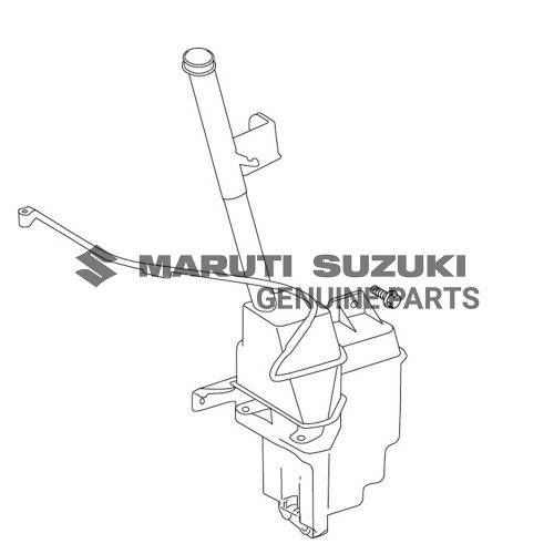 TANK ASSEMBLY_ WASHER FRONTFor SWIFT 
