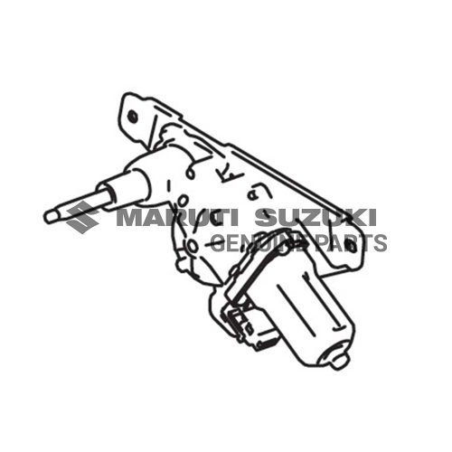 WIPER ASSEMBLY_RR WINDOWFor JIMNY
