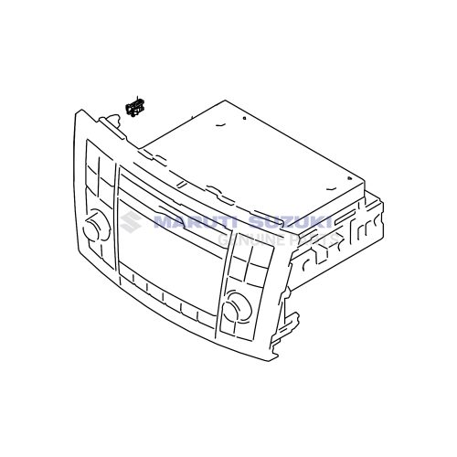 TUNER ASSY (BLACK)For DZIRE|SWIFT 
