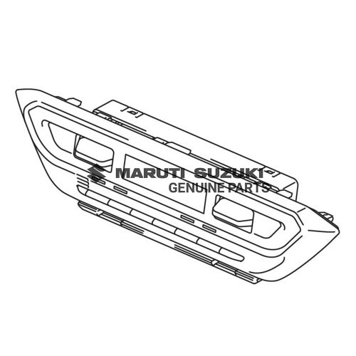 PANEL UNIT_AUTO A/C(BLACK/CHROME)For DZIRE 