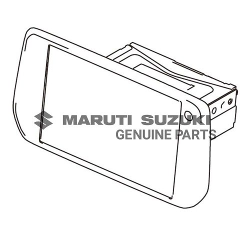 UNIT ASSEMBLY_ DISPLAY AUDIO (BLACK)For SWIFT 
