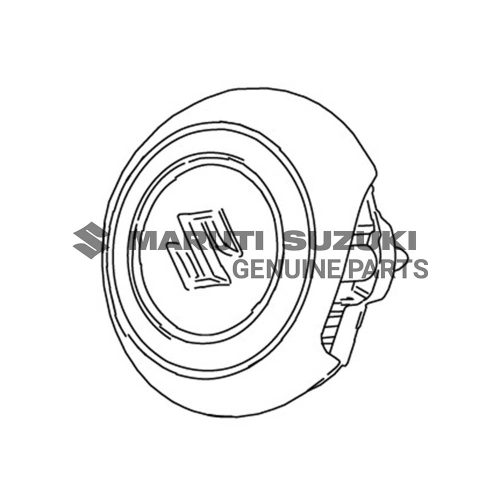 MODULE ASSEMBLY_AIRBAG (BLACK/CHROME)For JIMNY
