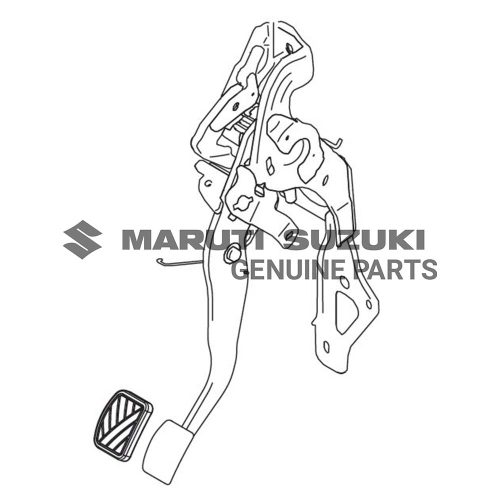 PEDAL ASSEMBLY_BRAKEFor FRONX|SWIFT 
