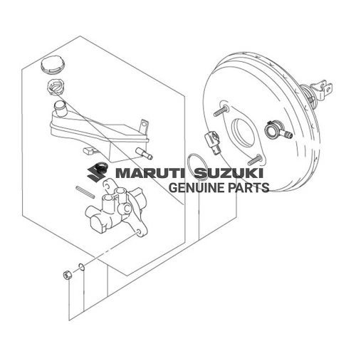 CYLINDER ASSEMBLY_BRAKE MASTER For BALENO |DZIRE|FRONX|SWIFT 

