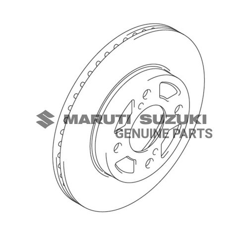 DISC_ FRONT BRAKEFor JIMNY
