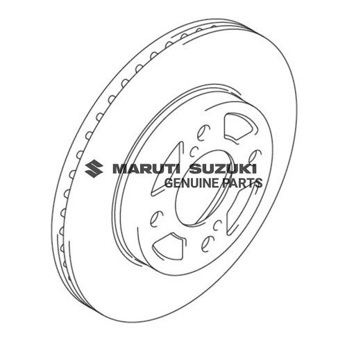 DISC_FRONT BRAKE For BALENO |DZIRE|FRONX|SWIFT 
