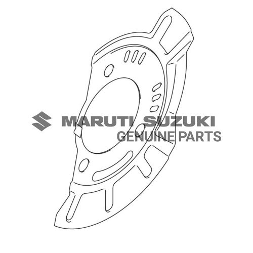 COVER_BRAKE DISC DUST (LEFT) For BALENO |DZIRE|FRONX|SWIFT 
