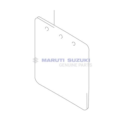 REAR MUD FLAPFor SUPER CARRY