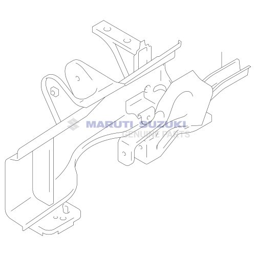 APRON – LEFT SIDE MEMBERFor WAGONR 
