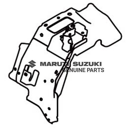 PANEL_ PARTITION SIDE RIGHT HANDFor DZIRE 