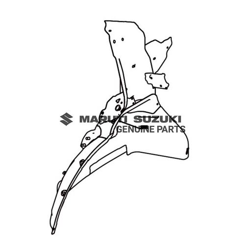 PANEL_WHEEL HOUSE INNER_LFor DZIRE 
