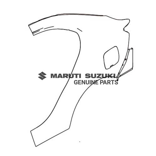 PANEL_ QUARTER RIGHT HANDFor DZIRE 