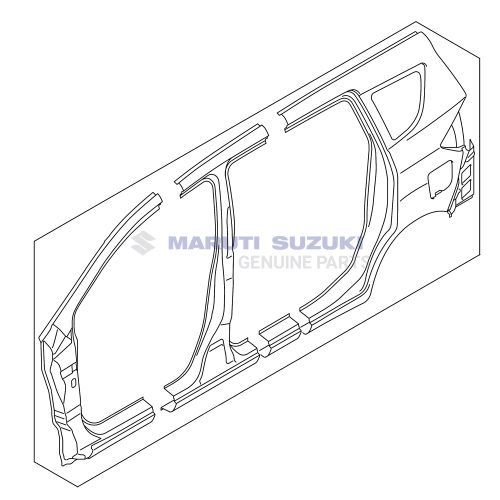 SIDE BODY OUTER PANEL (RIGHT)For ERTIGA 